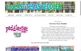 Peddler's Pub website