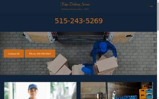King Delivery Services website