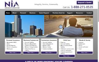 Nia Insurance Agency Inc website