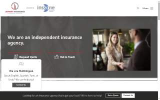 Jaffery Insurance & Financial Services website