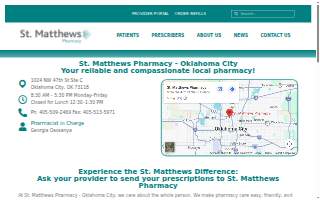 St. Matthews Pharmacy website