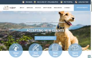 2nd Street Animal Hospital & Exotic Clinic website
