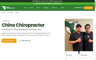 Sam The Chiropractor website