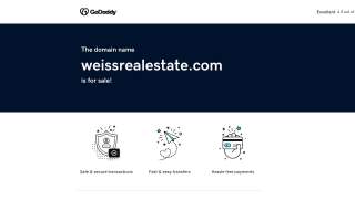 Weiss Real Estate website