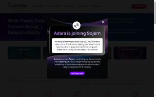 Adara Landscapes website