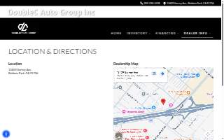 Doublec auto group website