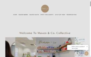 Maven & Co. Collective website