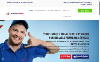 My Denver Plumber website