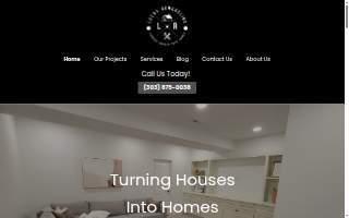Lucas Remodeling website