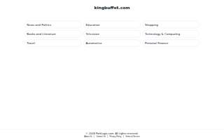King Buffet website