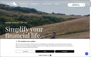 Boulder Wealth Advisors website