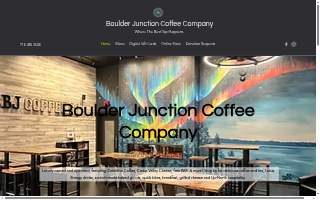 Boulder Junction Coffee Company website