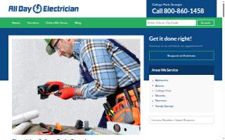 An Electrician website