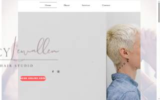 Haven Hair Studio website