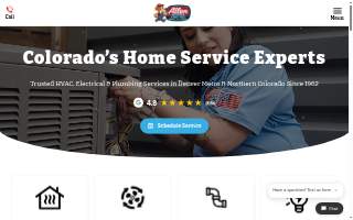 Allen Service of Castle Rock website