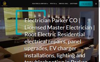 Root Electric website