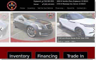 Colorado Motorcars Englewood website