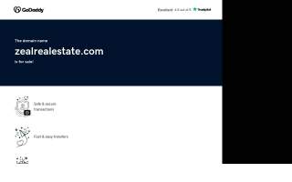 Zeal Real Estate website