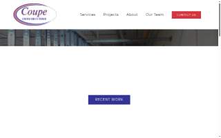 Coupe Construction Co Inc website