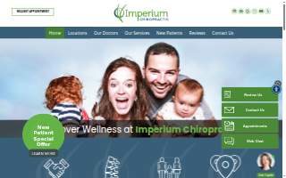 Imperium Chiropractic website