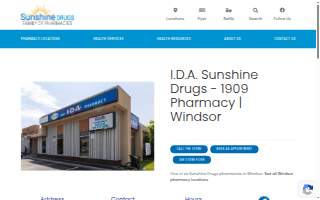 I.D.A. Sunshine Drugs - 1909 Pharmacy website