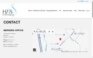 HAS Insurance Solutions and Wealth Management website