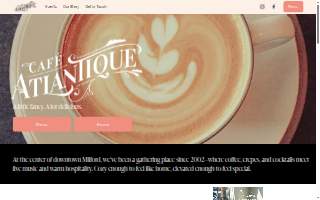 Cafe Atlantique website