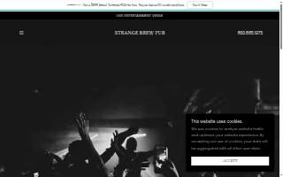 Strange Brew Pub website