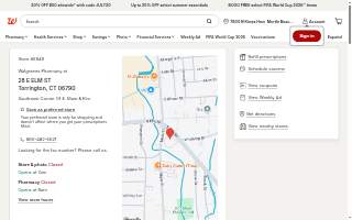 Walgreens of Torrington website