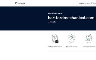 Hartford Mechanical website