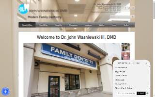 John Wasniewski III, DMD website