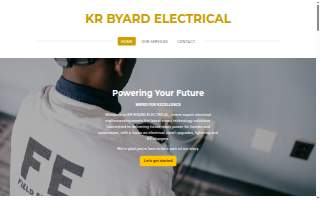 KR Byard Electrical website