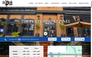 The Pub - Pembroke Pines website