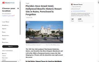 Hollywood Beach Hotels website