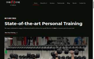 One To One Fitness, Inc. of Coral Springs website