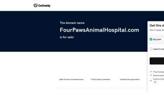 Four Paws Animal Hospital of Davie website