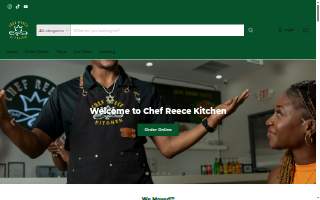 Chef Reece Kitchen website