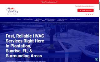 All American Cooling website