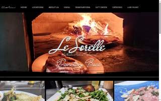 Le Sorelle Restaurant Downtown website