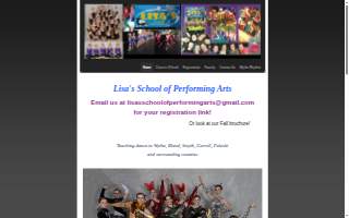 Lisa's School of Performing Arts website