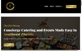 One Call Catering website