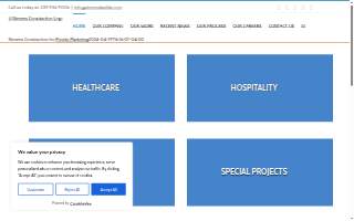 Stevens Construction Inc website