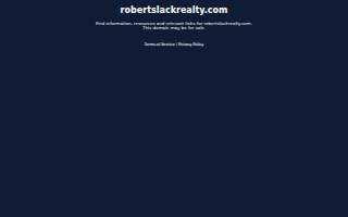 Robert Slack Real Estate Ocala website