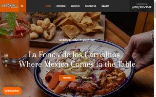 La Fonda De Los Carnalitos website