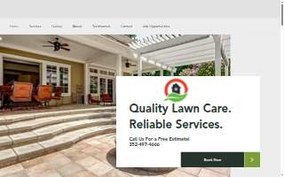 All Southern Lawn & Landscaping website