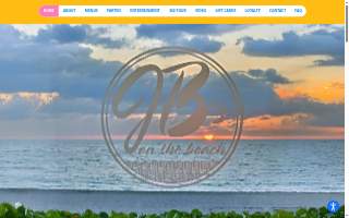 JB's on the Beach website