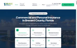 1 Source Insurance Agency Inc. website