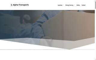 Alpha Transports Movers of Melbourne website