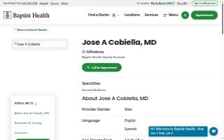 Dr. Jose A. Cobiella, MD website