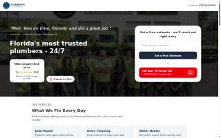 Emergency Plumber 24/7 Plumbing Services website